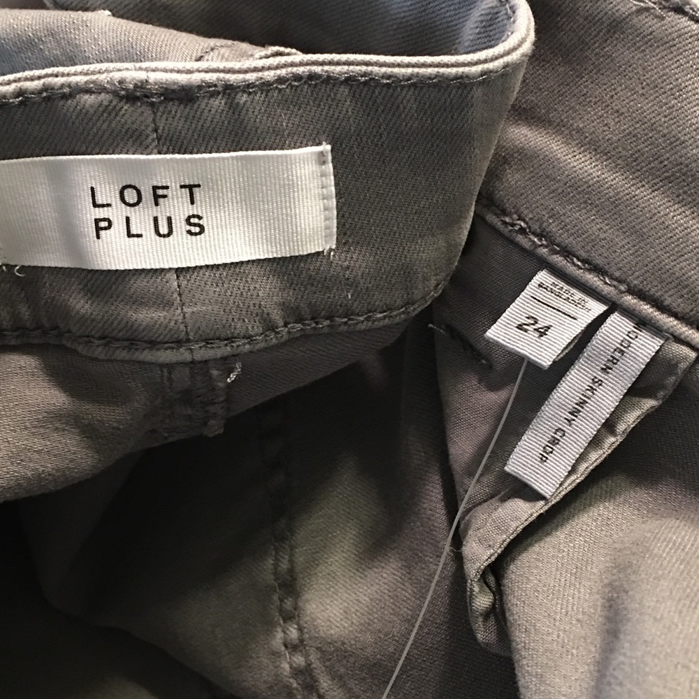 LOFT PLUS Modern Skinny Crop Jean - Picture 5 of 8